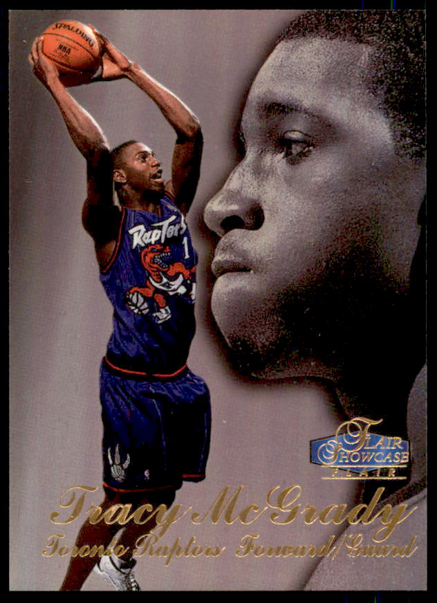 Tracy McGrady Rookie Card 1997-98 Flair Showcase Row 3 #21  Image 1