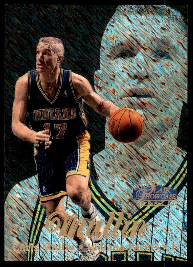 Chris Mullin Card 1997-98 Flair Showcase Row 1 #44  Image 1