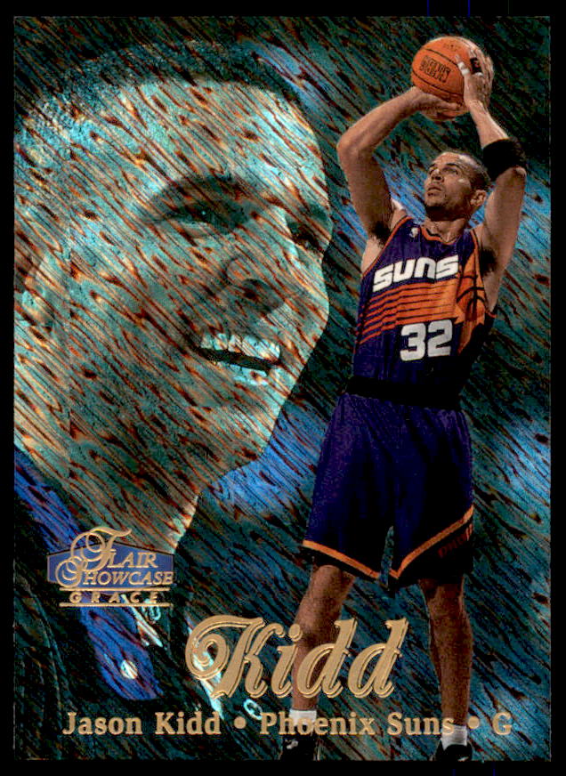 Jason Kidd Card 1997-98 Flair Showcase Row 1 #55  Image 1