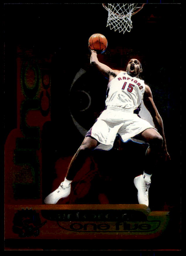 Vince Carter Card 1999-00 Fleer Force Air Force One Five #AF6  Image 1