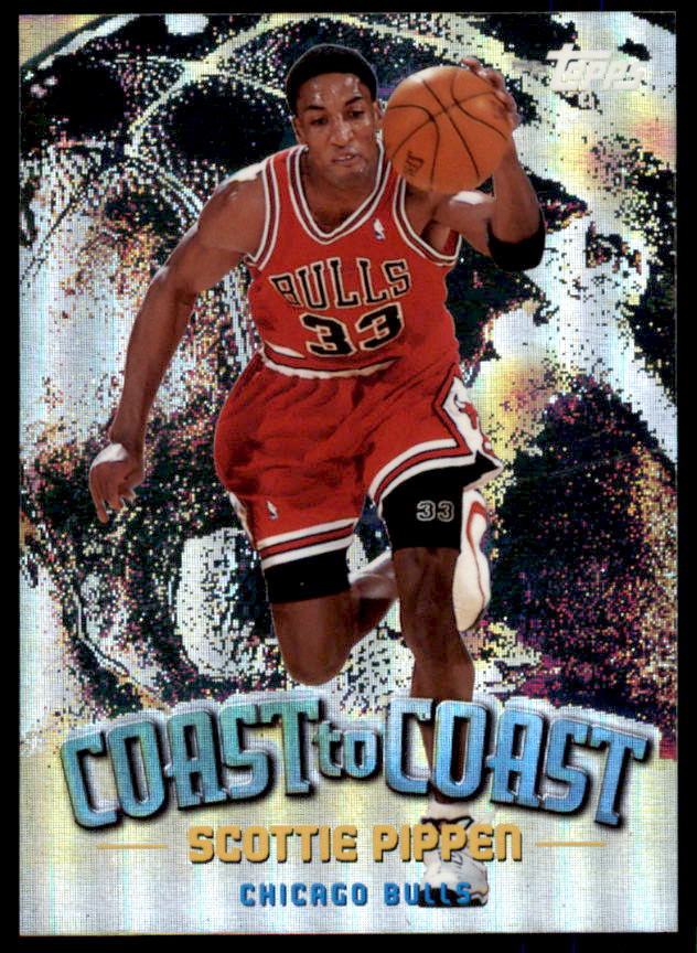 Scottie Pippen Card 1998-99 Topps Coast to Coast #CC2  Image 1