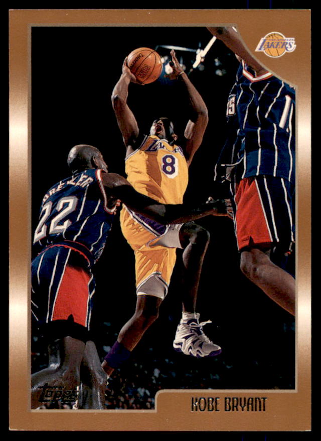 Kobe Bryant Card 1998-99 Topps #68  Image 1