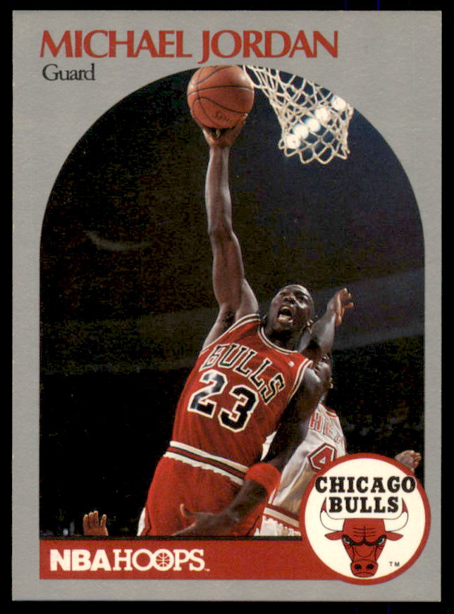 Michael Jordan Card 1990-91 Hoops #65  Image 1