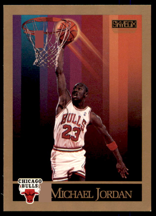 Michael Jordan Card 1990-91 SkyBox #41  Image 1