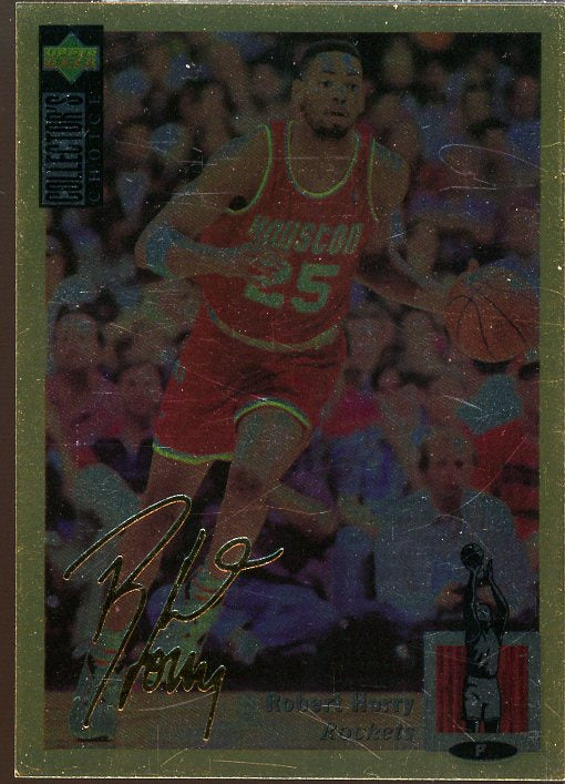 Robert Horry Card 1994-95 Collector's Choice Gold Signature #125  Image 1