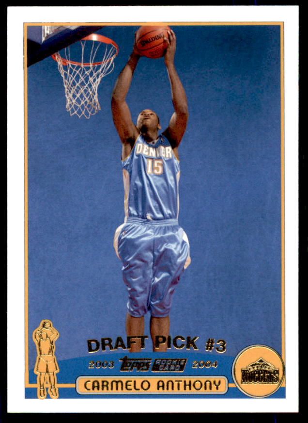 Carmelo Anthony Rookie Card 2003-04 Topps Collection #223  Image 1