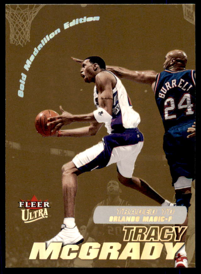 Tracy McGrady Card 2000-01 Ultra Gold Medallion #165  Image 1