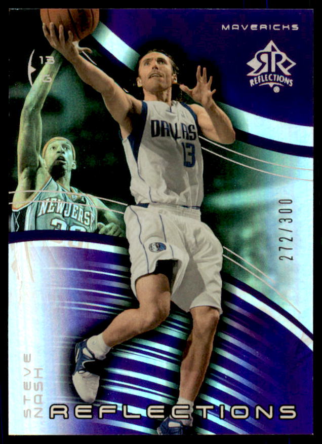 Steve Nash Card 2003-04 Upper Deck Triple Dimensions Reflections Amethyst #14  Image 1