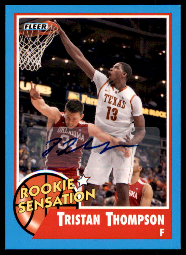 Tristan Thompson RS Rookie Card 2011-12 Fleer Retro Autographs #51  Image 1