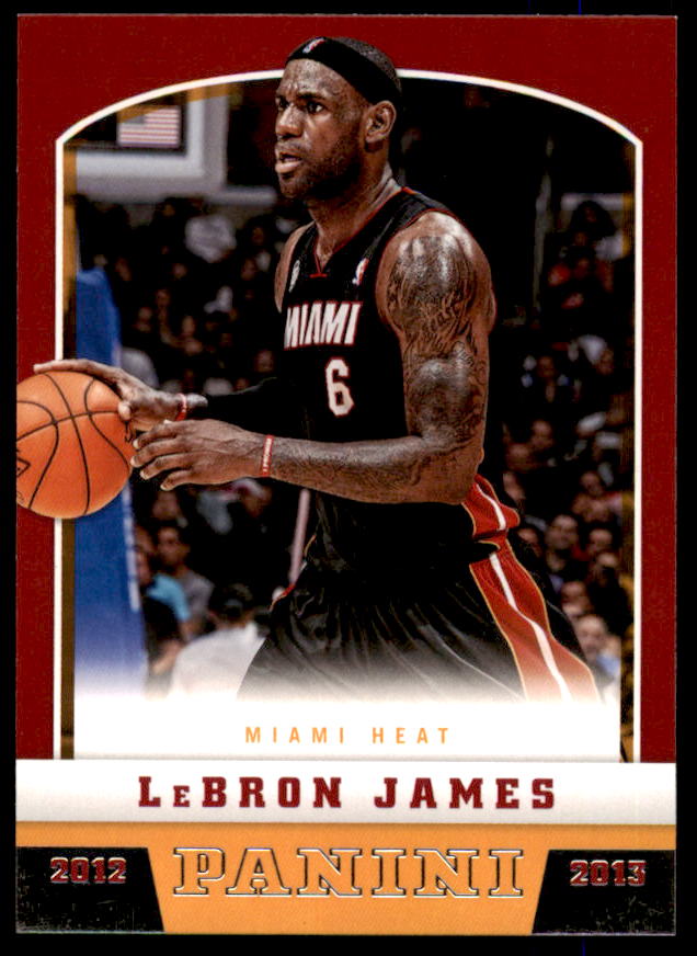 LeBron James Card 2012-13 Panini #104  Image 1