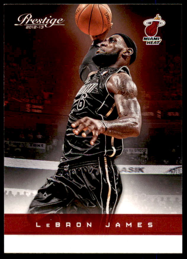 LeBron James Card 2012-13 Prestige #79  Image 1