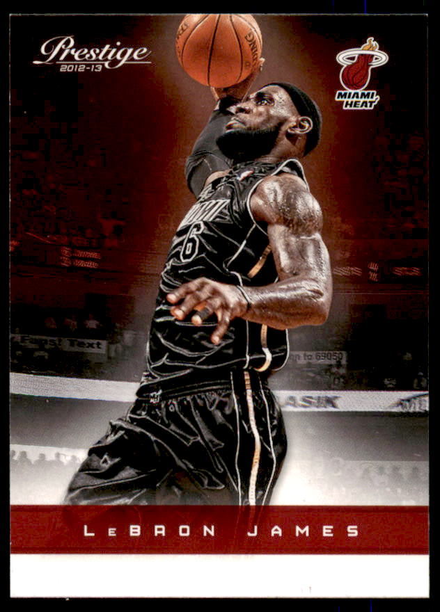 LeBron James Card 2012-13 Prestige #79  Image 1