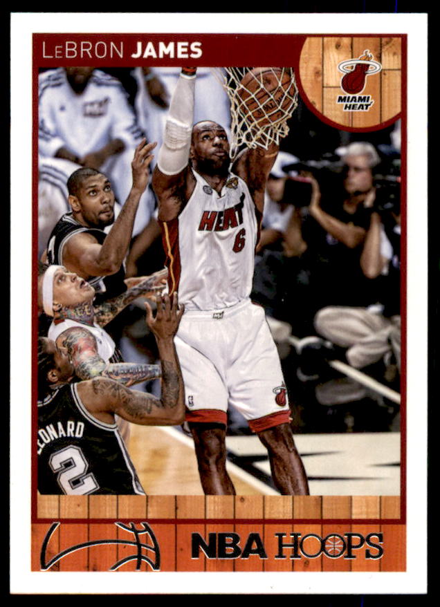 LeBron James Card 2013-14 Hoops #62  Image 1