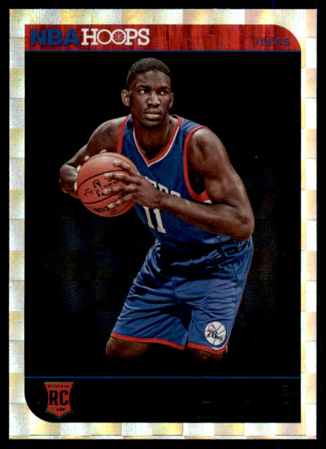 Joel Embiid Card 2014-15 Hoops Green #263  Image 1