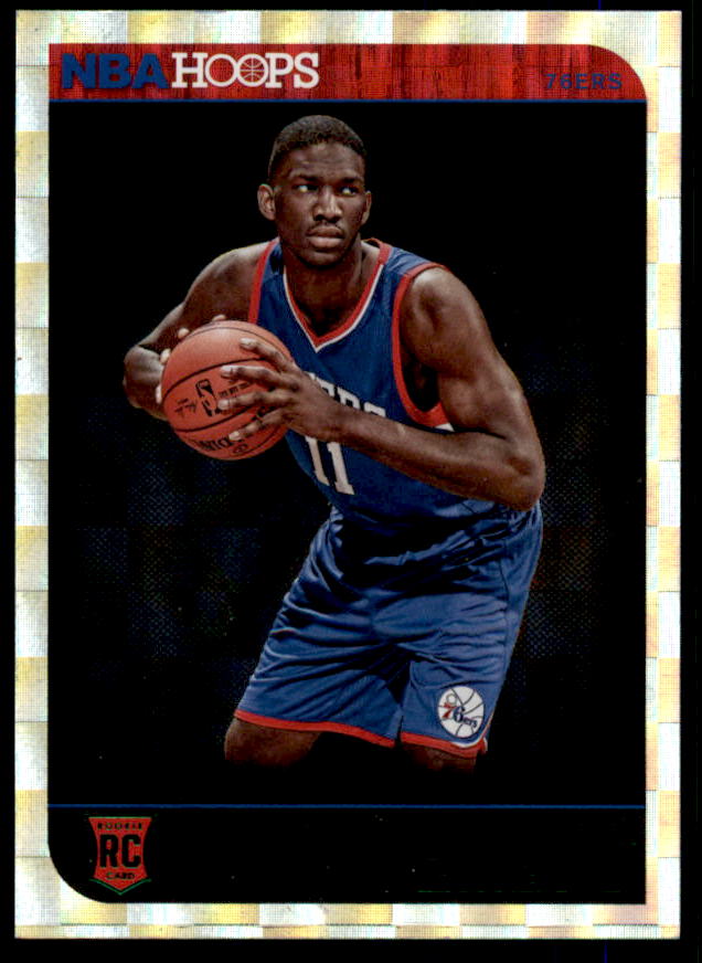 Joel Embiid Card 2014-15 Hoops Green #263  Image 1