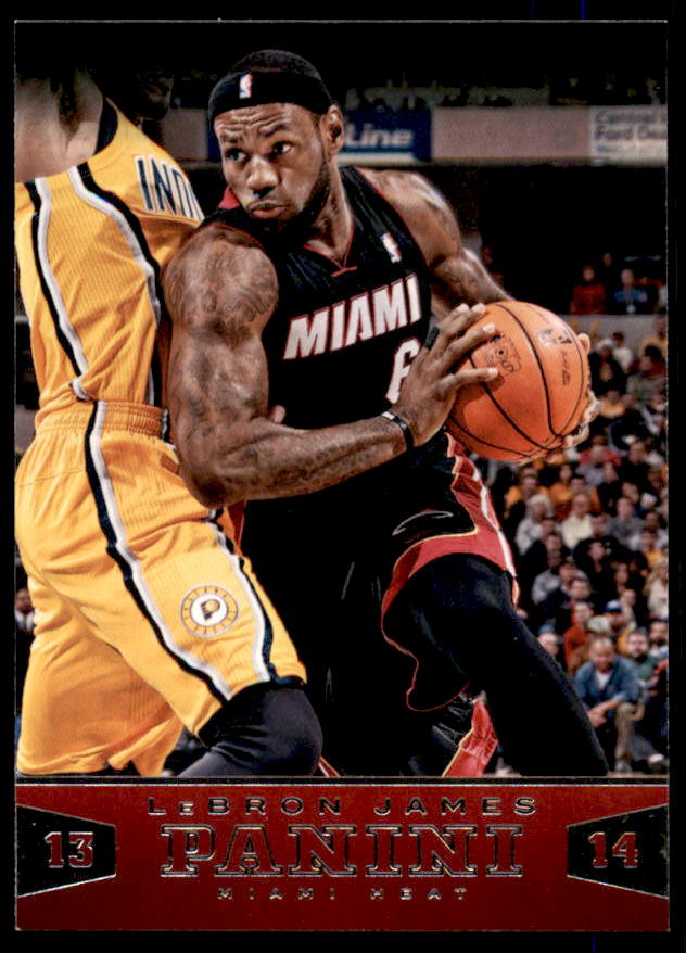 LeBron James Card 2013-14 Panini #114  Image 1