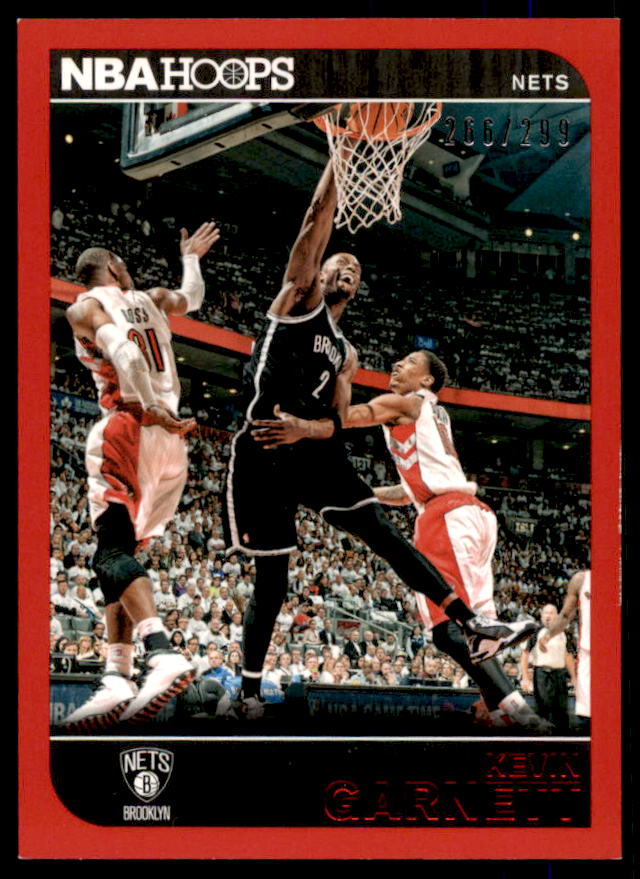 Kevin Garnett Card 2014-15 Hoops Red #118  Image 1