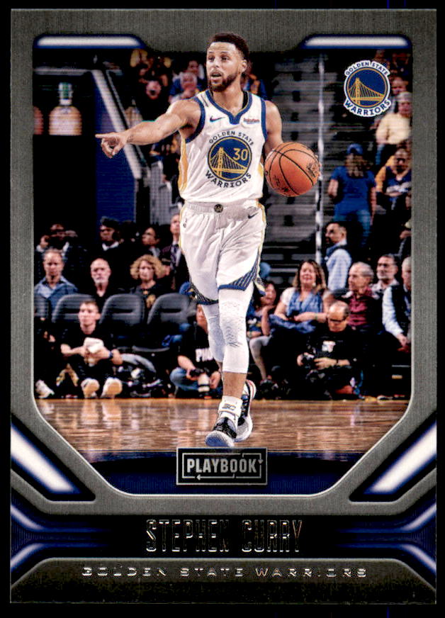 Stephen Curry/Playbook Card 2019-20 Panini Chronicles #166  Image 1