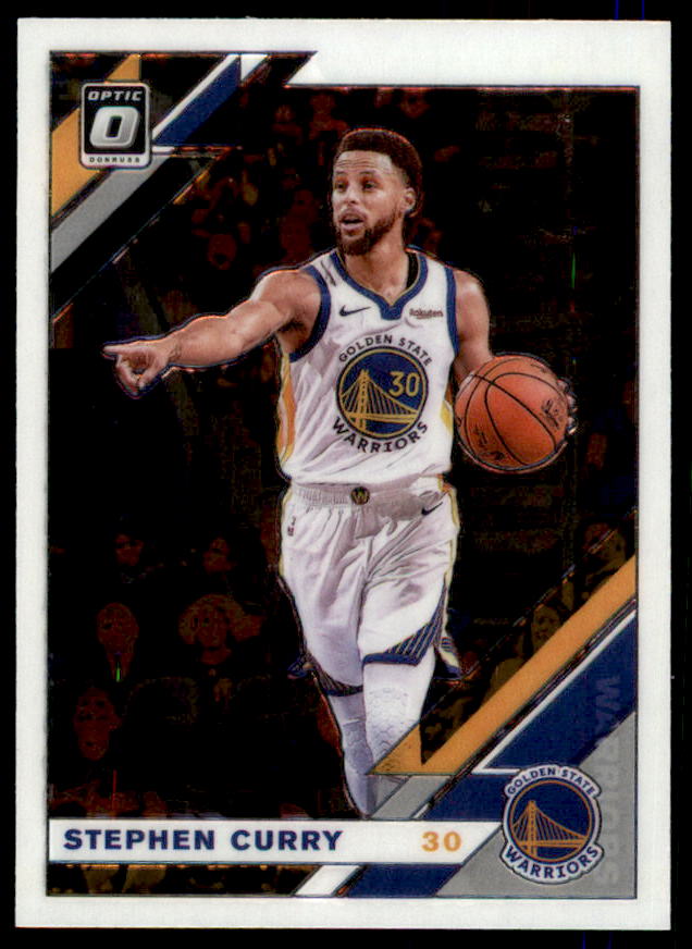 Stephen Curry Card 2019-20 Donruss Optic #8  Image 1