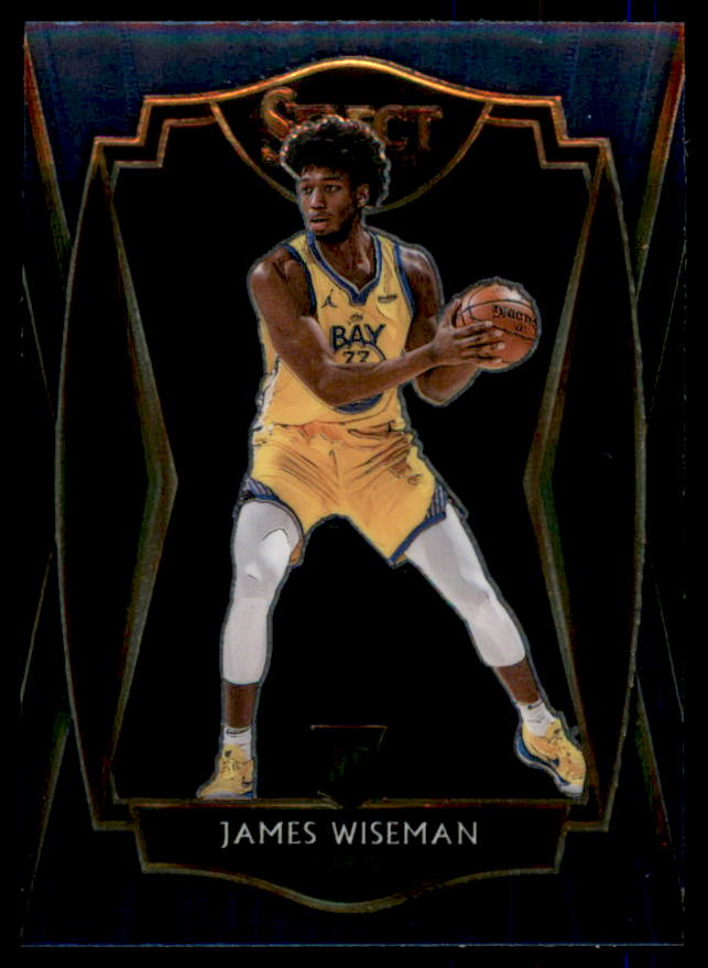 James Wiseman Rookie Card 2020-21 Select Blue Retail #184  Image 1