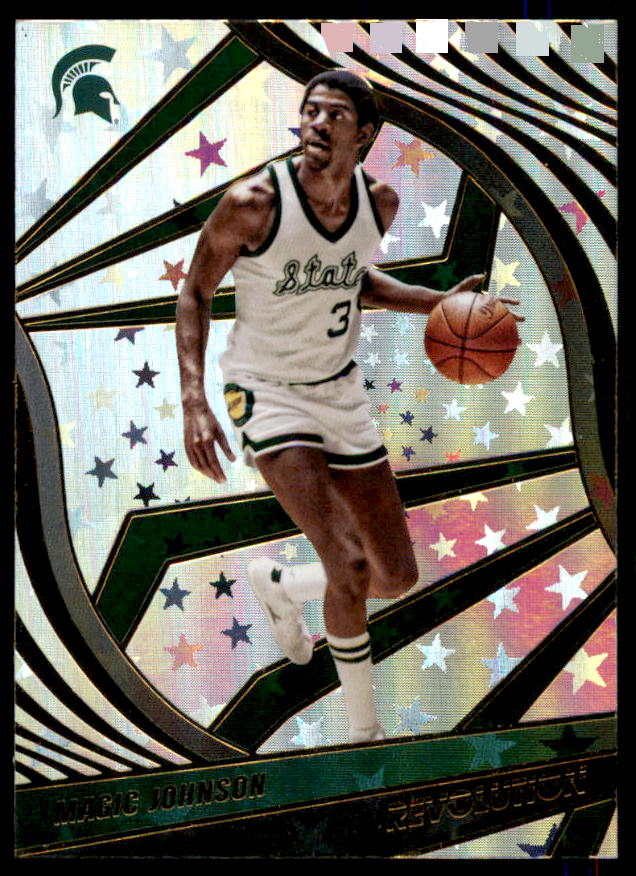 Magic Johnson Card 2022-23 Panini Chronicles Draft Picks Revolution Astro #96  Image 1