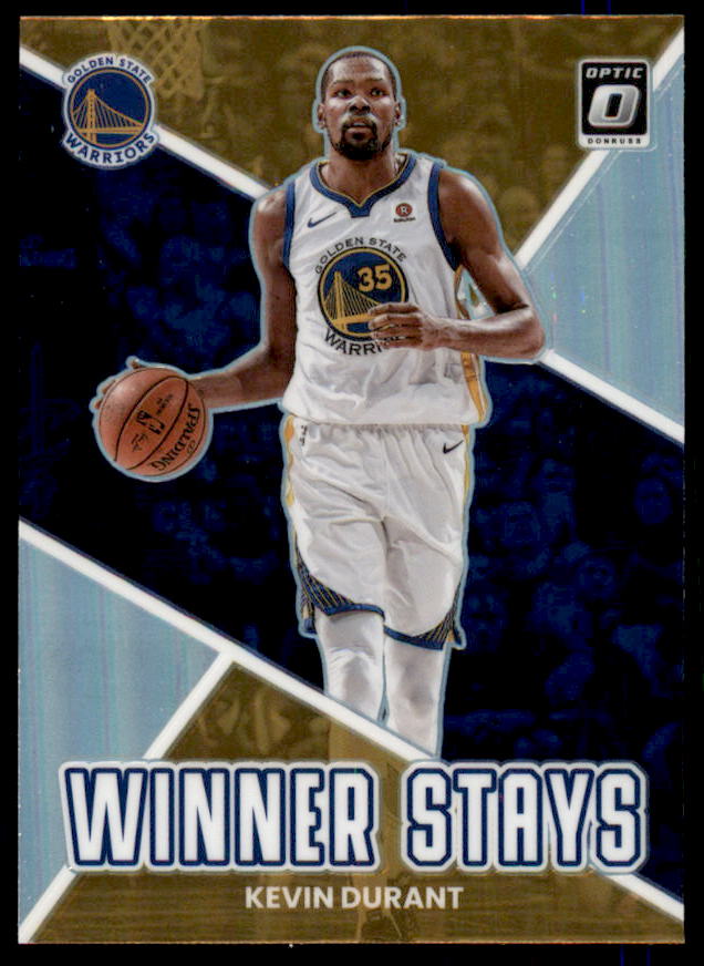Kevin Durant Card 2022-23 Donruss Optic Winner Stays Holo #14  Image 1