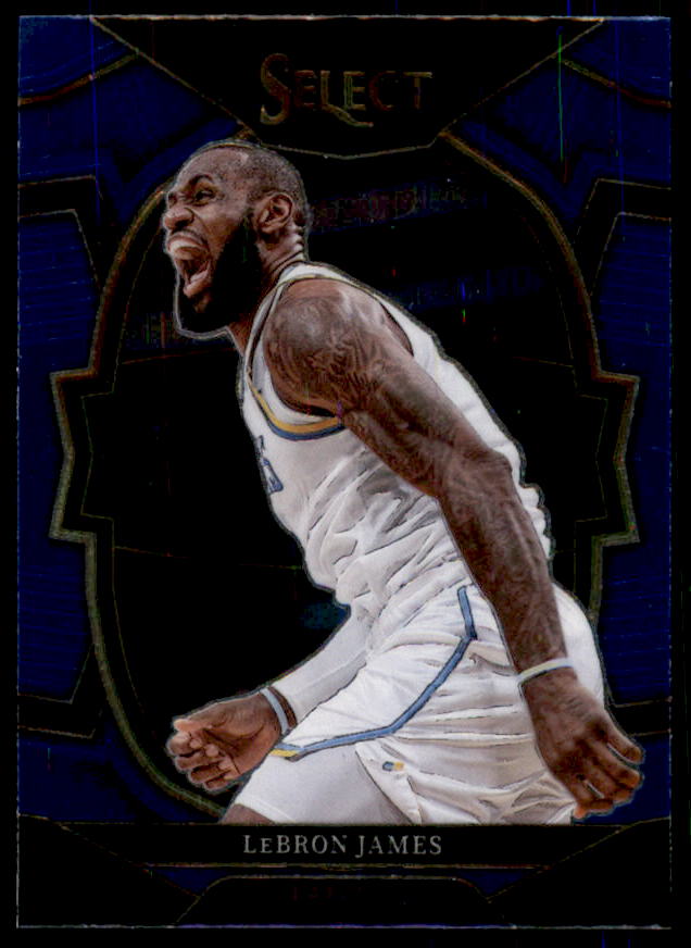 LeBron James Card 2022-23 Select Blue #26  Image 1