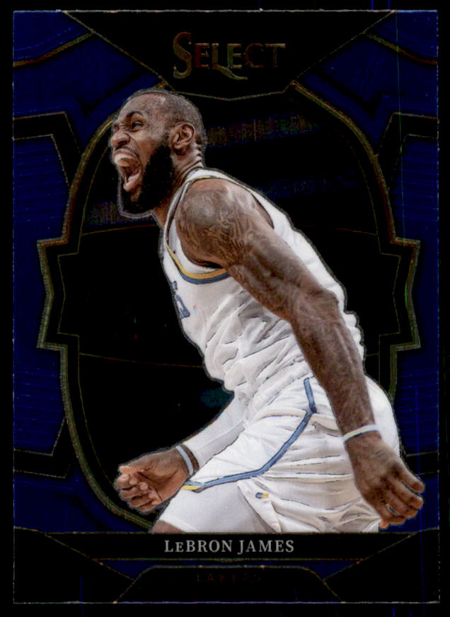 LeBron James Card 2022-23 Select Blue #26  Image 1