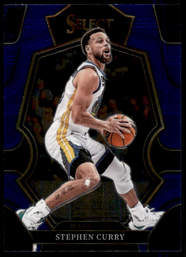 Stephen Curry Card 2022-23 Select Blue #127  Image 1