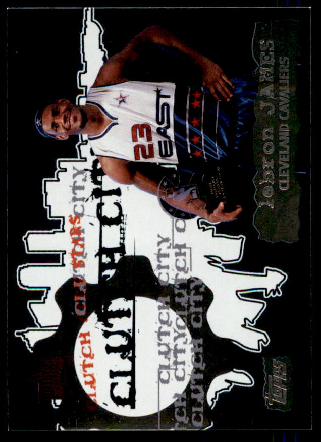 LeBron James Card 2006-07 Topps Clutch City Stars #3  Image 1