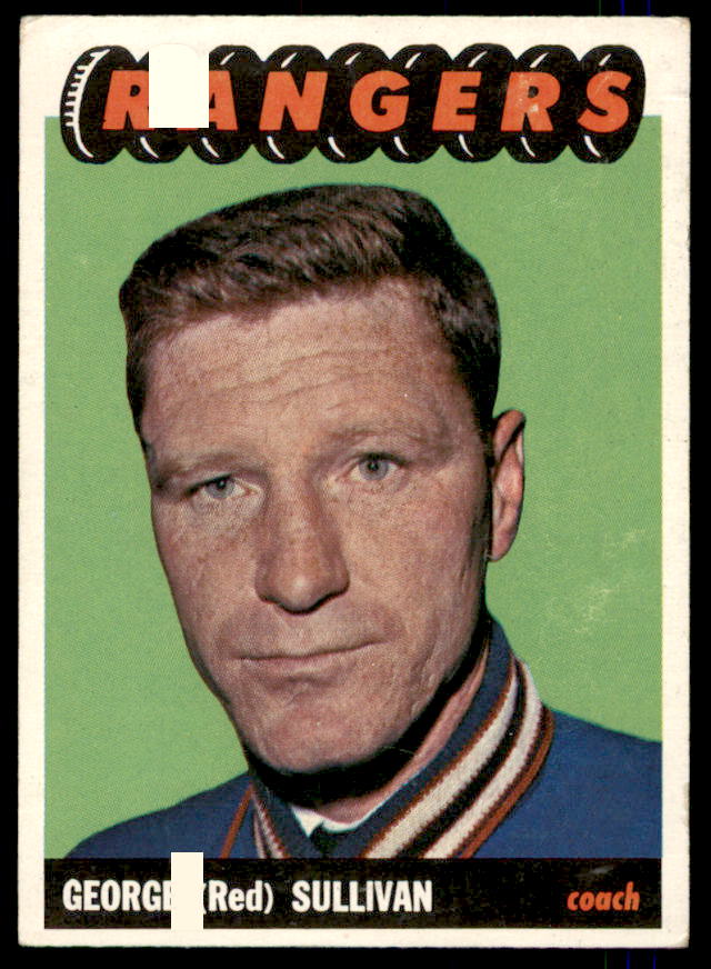 George Sullivan Card 1965-66 Topps #87  Image 1