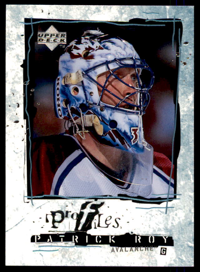 Patrick Roy Card 1998-99 Upper Deck Profiles #P24  Image 1