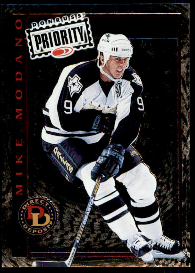 Mike Modano Card 1997-98 Donruss Priority Direct Deposit #13  Image 1