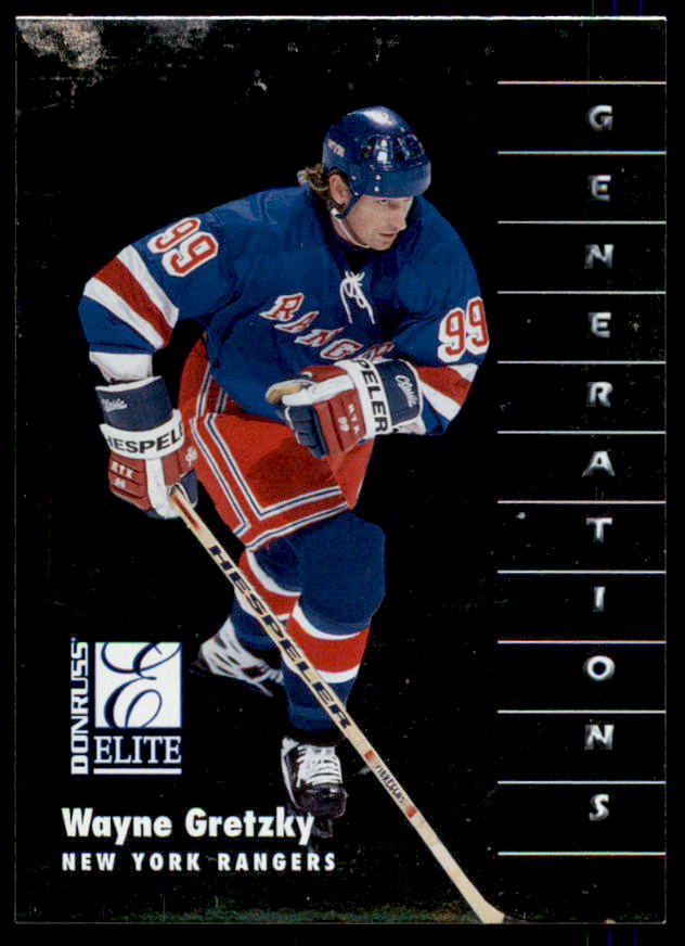 Wayne Gretzky G Card 1997-98 Donruss Elite #143  Image 1