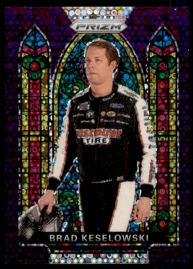 Brad Keselowski SG Card 2020 Panini Prizm Prizms Purple Disco #64  Image 1