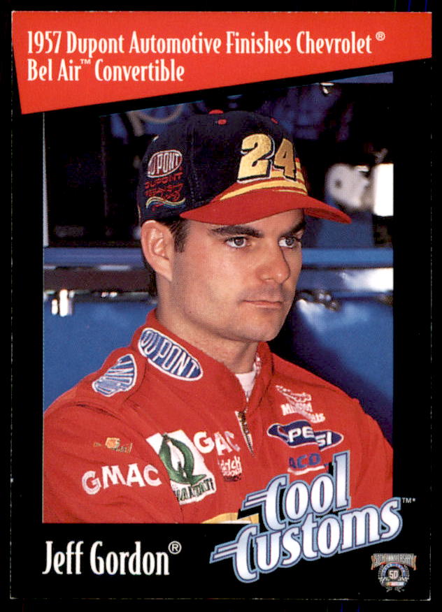 Jeff Gordon 1998 Hasbro/Kenner Die-Cast Cars Inserts Cool Customs#NNO  Image 1