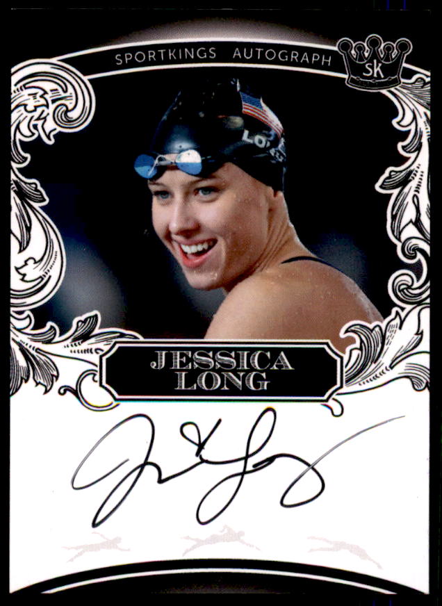 Jessica Long Card 2022 Sportkings Volume 3 Auto #A78  Image 1