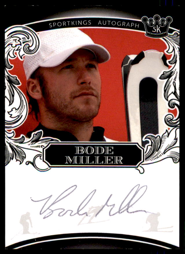Bode Miller Card 2022 Sportkings Volume 3 Auto #A77  Image 1