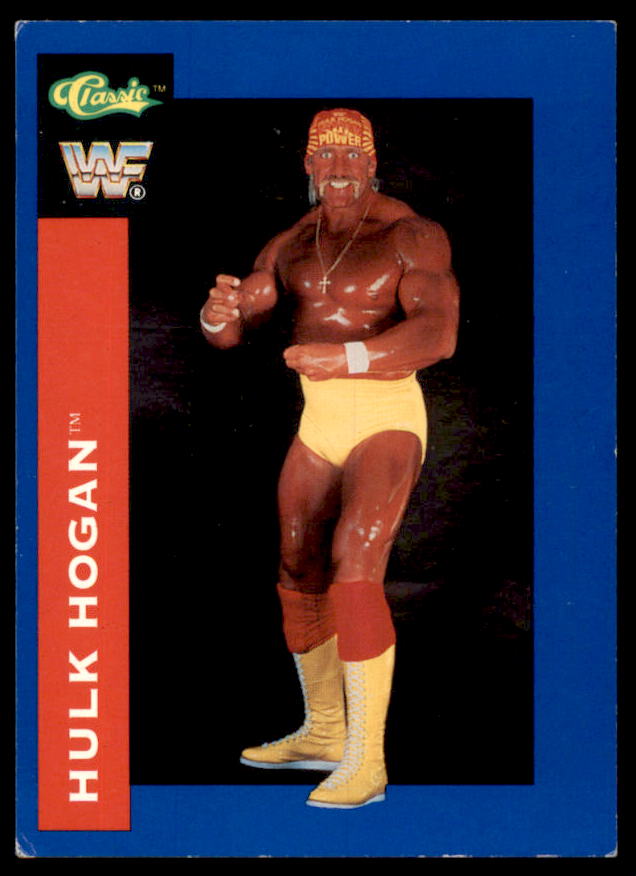 Hulk Hogan Card 1991 Classic WWF Superstars #40  Image 1
