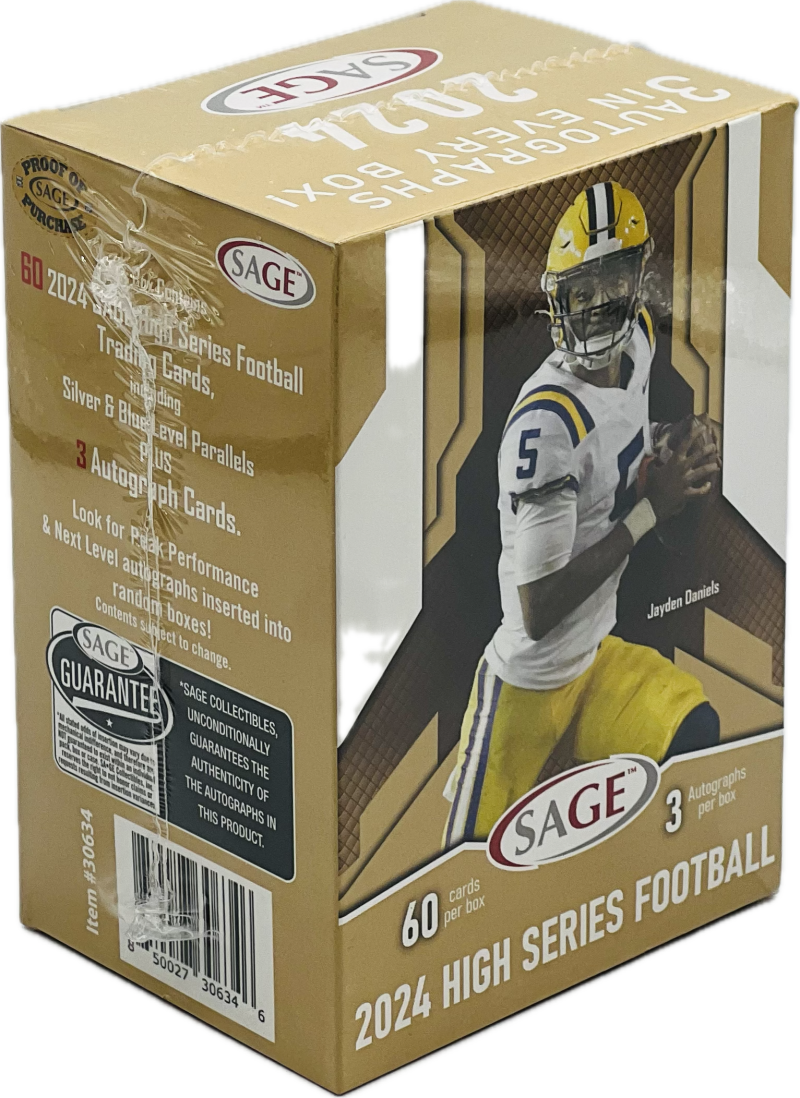 2024 Sage High Series Football Blaster Box  Image 2