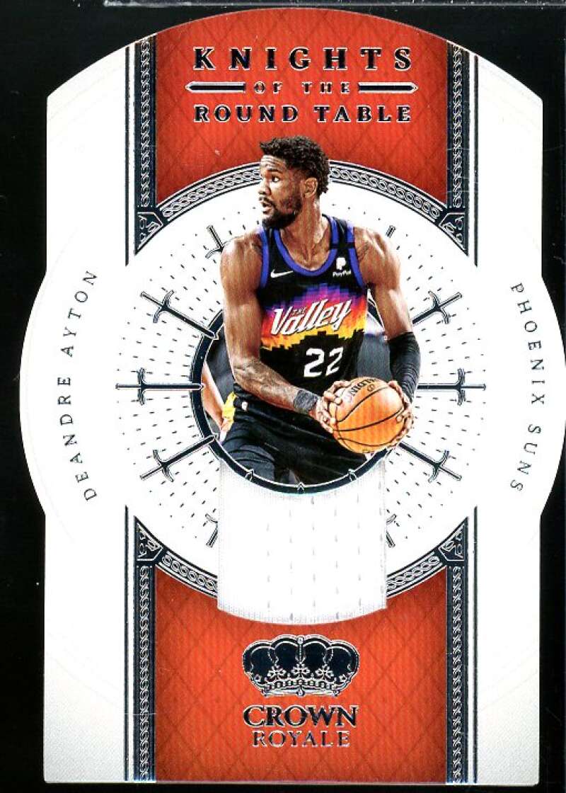 Deandre Ayton 2021-22 Crown Royale Knights of the Round Table Materials #28  Image 1