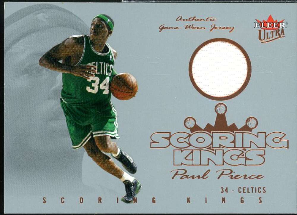 Paul Pierce Card 2004-05 Ultra Scoring Kings Game Used #PP  Image 1