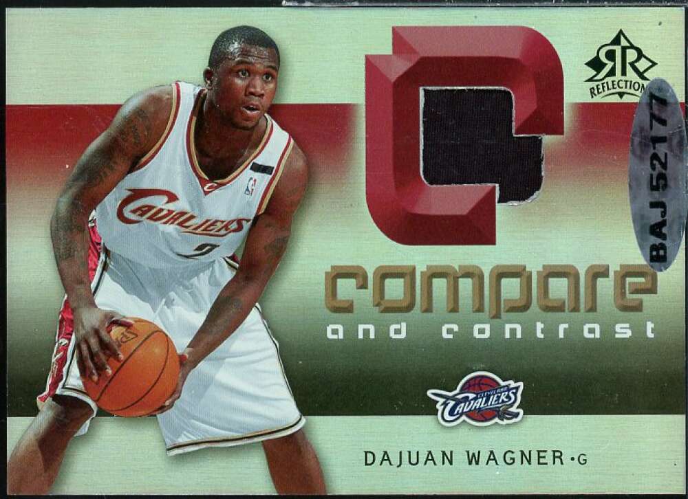 Dajuan Wagner/Zydrunas Ilgauskas 2005 Reflections Compare and Contrast JSY #WI  Image 2