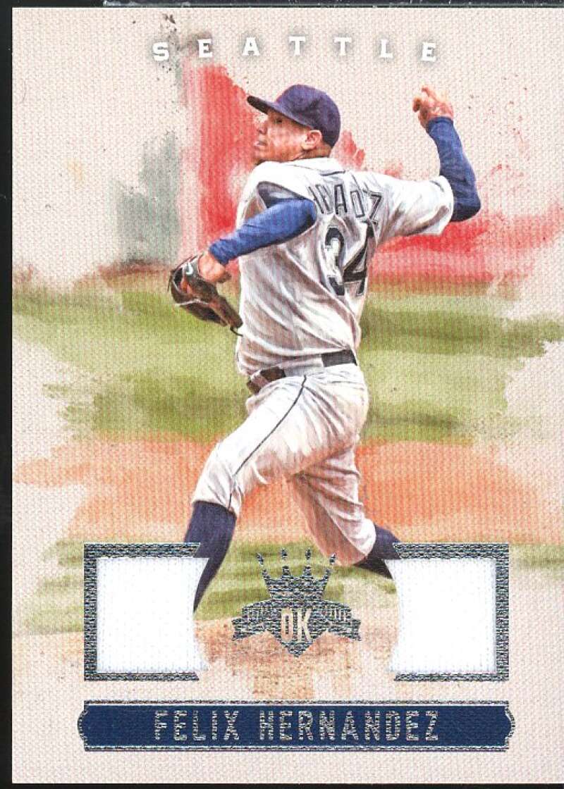 Felix Hernandez Card 2017 Diamond Kings DK Materials #DKMFH  Image 1