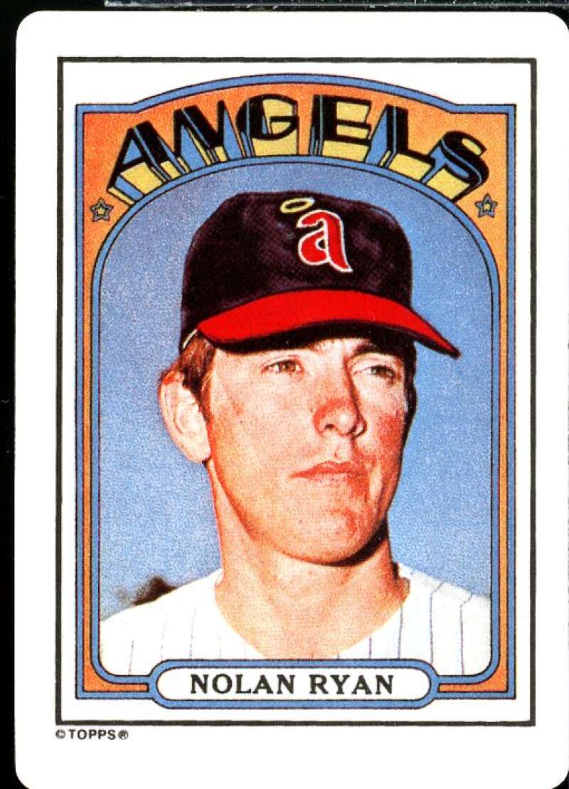 Nolan Ryan/1972 Topps Card 1993 Hamilton Collection Nolan Ryan Porcelain #5  Image 1