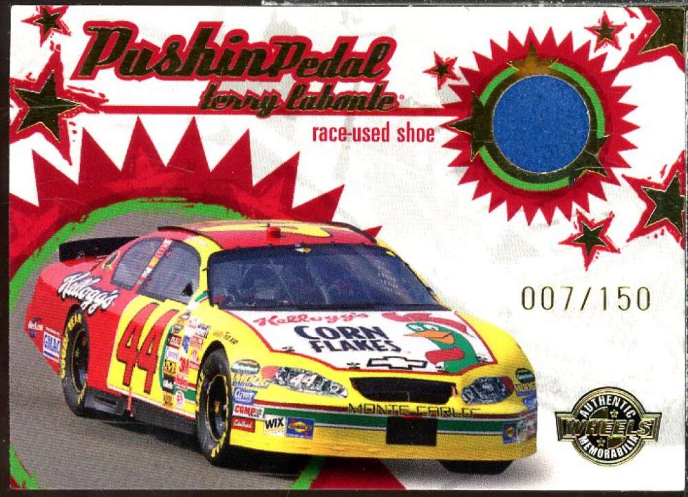 Terry Labonte Card 2005 Wheels American Thunder Pushin Pedal #PP4  Image 1