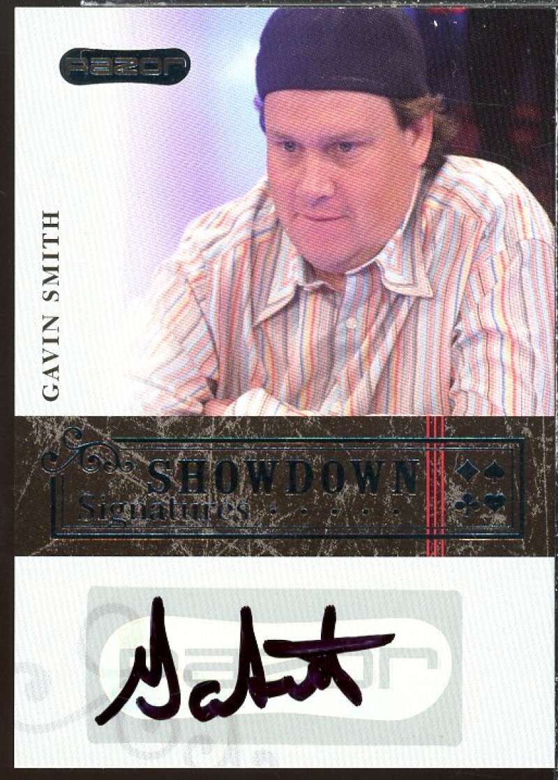 Gavin Smith Card 2006 Razor Poker Showdown Signatures #A26  Image 1