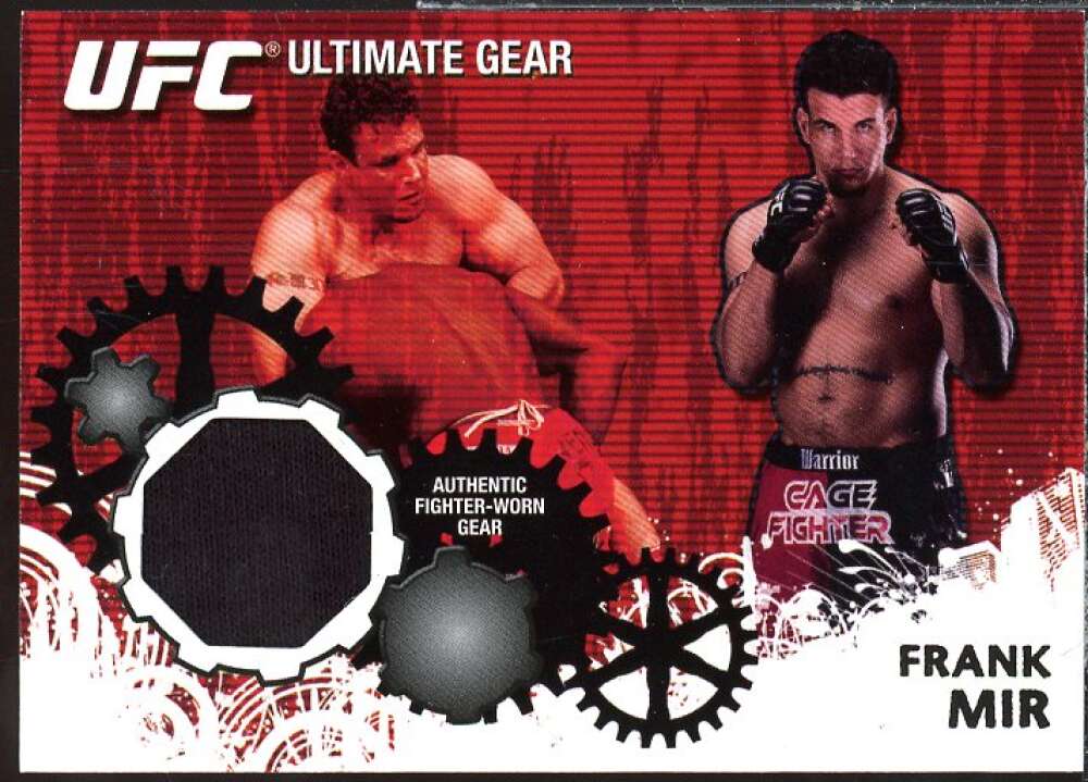 Frank Mir Card 2010 Topps UFC Ultimate Gear #UGFM  Image 1