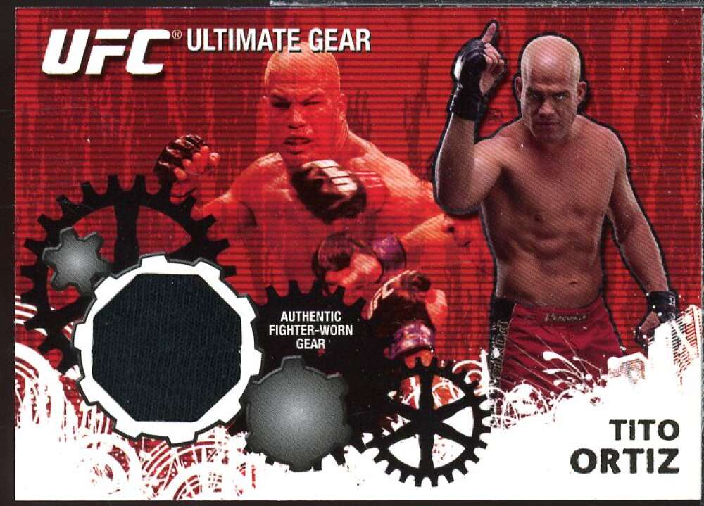 Tito Ortiz Card 2010 Topps UFC Ultimate Gear #UGTO  Image 1