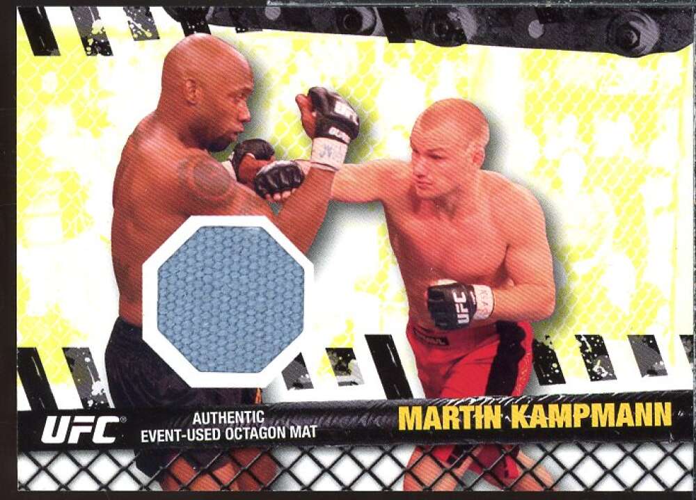 Martin Kampmann/UFN 6 Card 2010 Topps UFC Fight Mat Relics #FMMK  Image 1